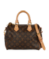 Speedy Bandouliere 25, &pound;950, Handbags, Brown, Canvas, Front view